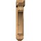 Ekena Millwork Legacy Arts and Crafts Smooth Bracket w/ Offset Brace, Western Red Cedar, 5 1/2"W x 24"D x 28"H BKT0604X24X28LEC03SWR - alternate 4